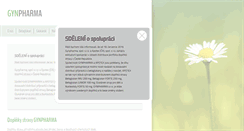 Desktop Screenshot of gynpharma.cz